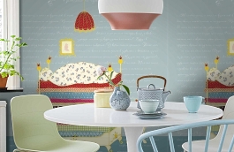 Обои 6512932 фото в интерьере кухни превью