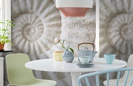 Обои MD903005 фото в интерьере кухни превью