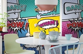 Обои MD903010 фото в интерьере кухни превью