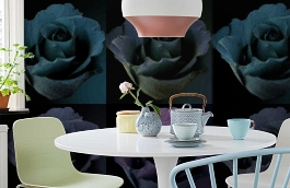 Обои 2211 фото в интерьере кухни превью