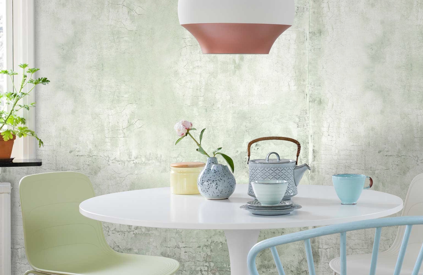 Обои E020801-6 фото в интерьере кухни