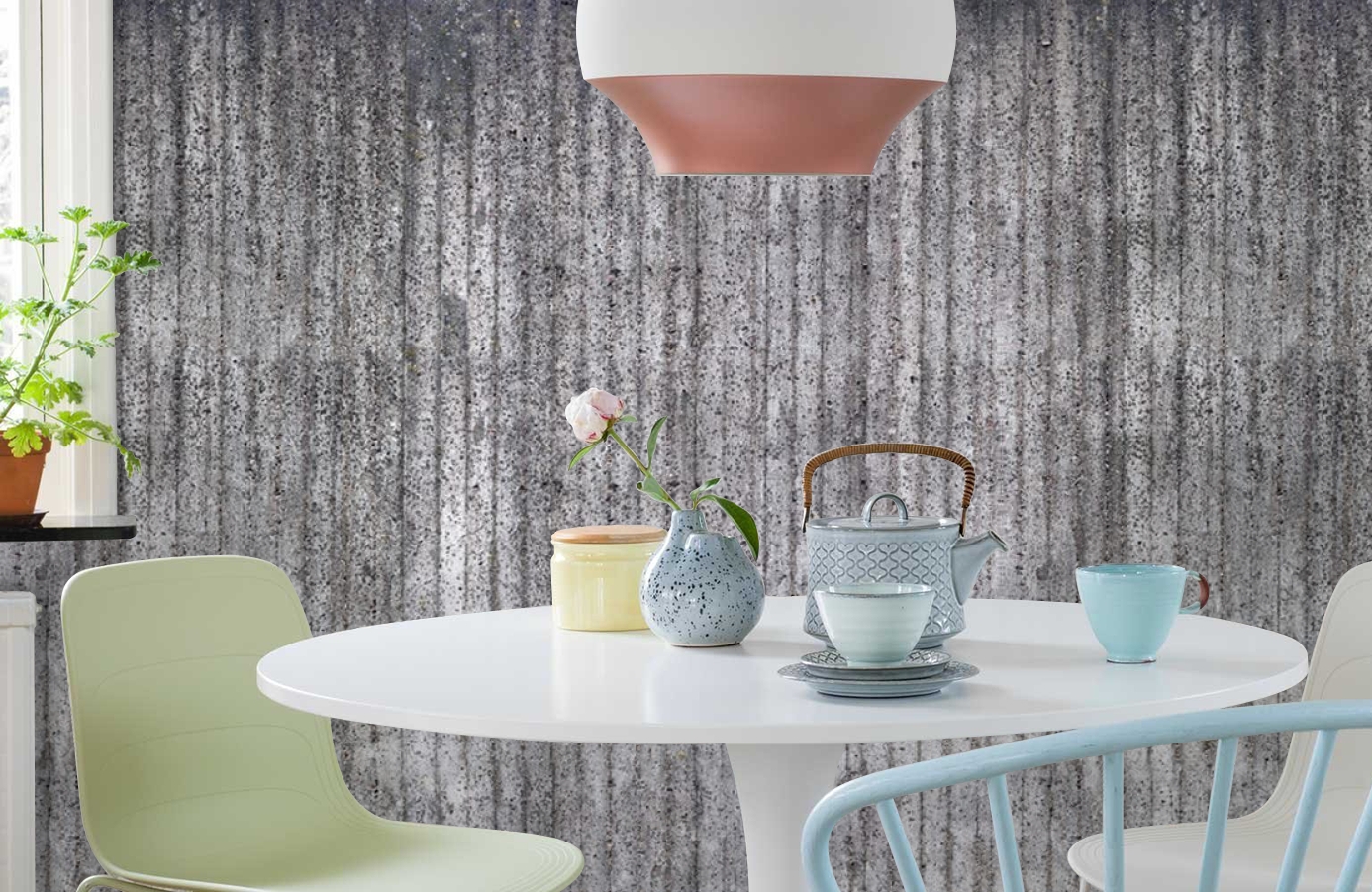 Обои E021201-6 фото в интерьере кухни