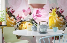 Обои P011301-6 фото в интерьере кухни превью