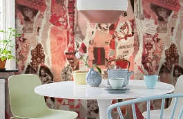 Обои P030202-6 фото в интерьере кухни превью