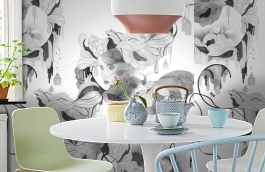 Обои P030302-6 фото в интерьере кухни превью