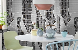 Обои P110902-6 фото в интерьере кухни превью