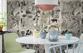 Обои P112501-6 фото в интерьере кухни превью