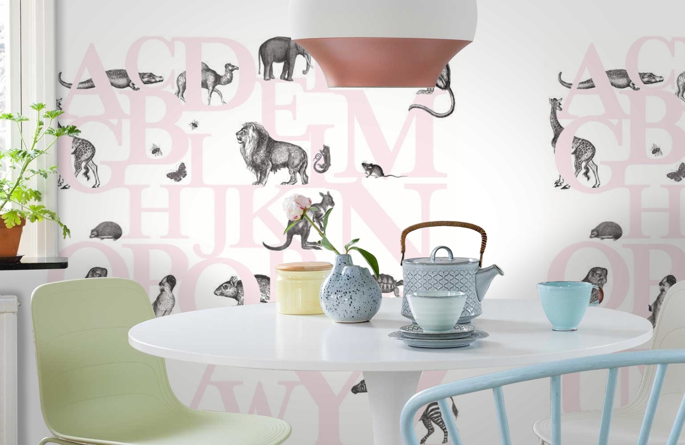 Обои P120405-6 фото в интерьере кухни