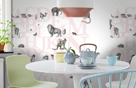 Обои P120405-6 фото в интерьере кухни превью