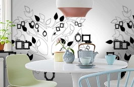 Обои P121202-6 фото в интерьере кухни превью