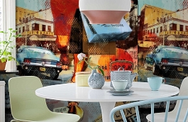 Обои P141801-6 фото в интерьере кухни превью