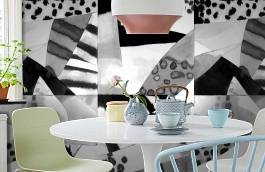 Обои P150502-6 фото в интерьере кухни превью