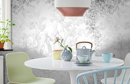 Обои P161001-6 фото в интерьере кухни превью