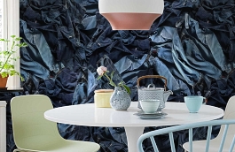 Обои P191301-6 фото в интерьере кухни превью