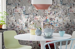 Обои P201601-6 фото в интерьере кухни превью