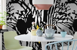 Обои P201901-6 фото в интерьере кухни превью