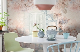 Обои P232201-6 фото в интерьере кухни превью