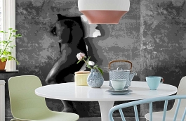 Обои 1476 lev5 806 фото в интерьере кухни превью