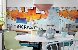 Обои 1541 lev6 806 фото в интерьере кухни превью