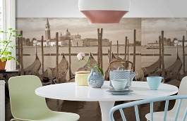 Обои 1561 lev6 806 фото в интерьере кухни превью