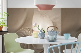 Обои 1570 lev6 806 фото в интерьере кухни превью