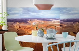 Обои 1583 lev6 406 фото в интерьере кухни превью