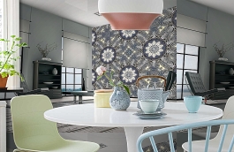 Обои 1606 lev6 606 фото в интерьере кухни превью