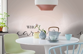 Обои 100884 фото в интерьере кухни превью