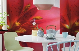 Обои 890051 фото в интерьере кухни превью