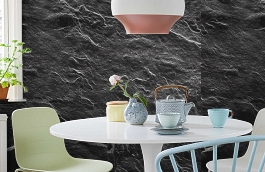 Обои 4007-03 фото в интерьере кухни превью