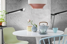 Обои 4007-58 фото в интерьере кухни превью