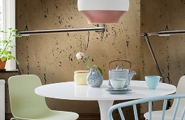 Обои 4008-26 фото в интерьере кухни превью