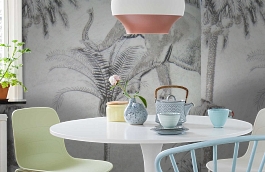 Обои F15.0022.A01 MAKAN A-01 фото в интерьере кухни превью