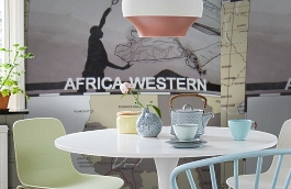 Обои F15.0024.A01 WAKA A-01 фото в интерьере кухни превью