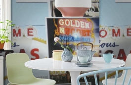 Обои F15.0029.A01 TRAVEL A-01 фото в интерьере кухни превью