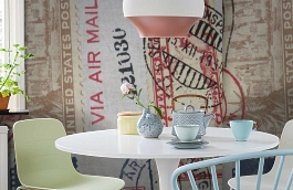 Обои F15.0031.A02 WORLD A-02 фото в интерьере кухни превью