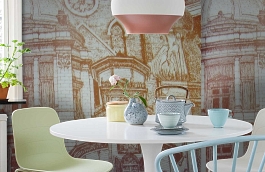 Обои F15.0035.A01 TRIUNFO A-01 фото в интерьере кухни превью