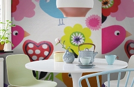 Обои F16.0011.A01 GINA A-01 фото в интерьере кухни превью