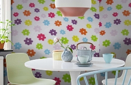 Обои F16.0017.A01 MARUSELA A-0 фото в интерьере кухни превью