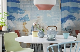 Обои F17.0001.A01 CUBA.39 A-01 фото в интерьере кухни превью