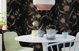 Обои MD23 фото в интерьере кухни превью