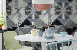 Обои WL01 фото в интерьере кухни превью