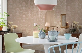 Обои EST1 фото в интерьере кухни превью