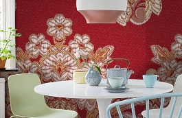 Обои KT-8641-8401 фото в интерьере кухни превью