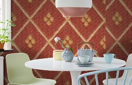 Обои M115-221 фото в интерьере кухни превью