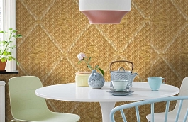 Обои M115-224 фото в интерьере кухни превью