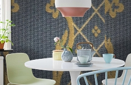 Обои M117-223 фото в интерьере кухни превью