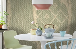 Обои M117-403 фото в интерьере кухни превью