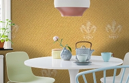 Обои M127-220 фото в интерьере кухни превью