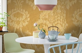 Обои M128-220 фото в интерьере кухни превью